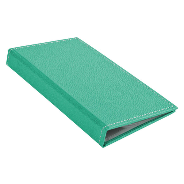Ecoleatherette Visiting Card Holder Book (3VCB.A.Green)