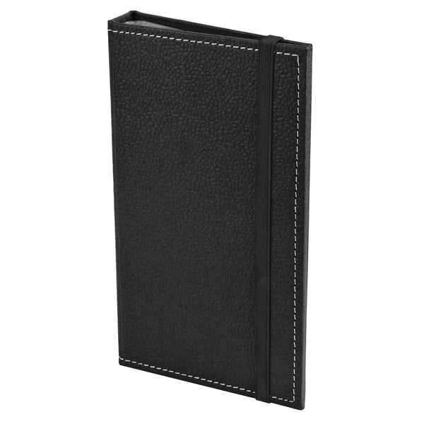 Ecoleatherette Visiting Card Holder Book (3VCB.Black)