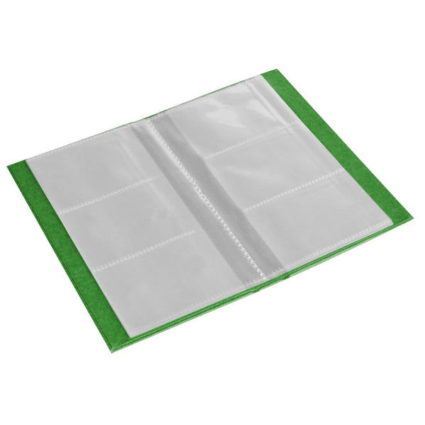 Ecoleatherette Visiting Card Holder Book (3VCB.V.green)