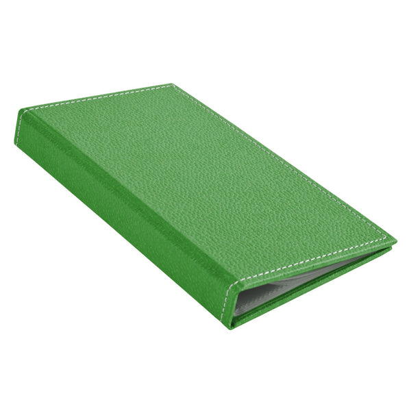 Ecoleatherette Visiting Card Holder Book (3VCB.V.green)