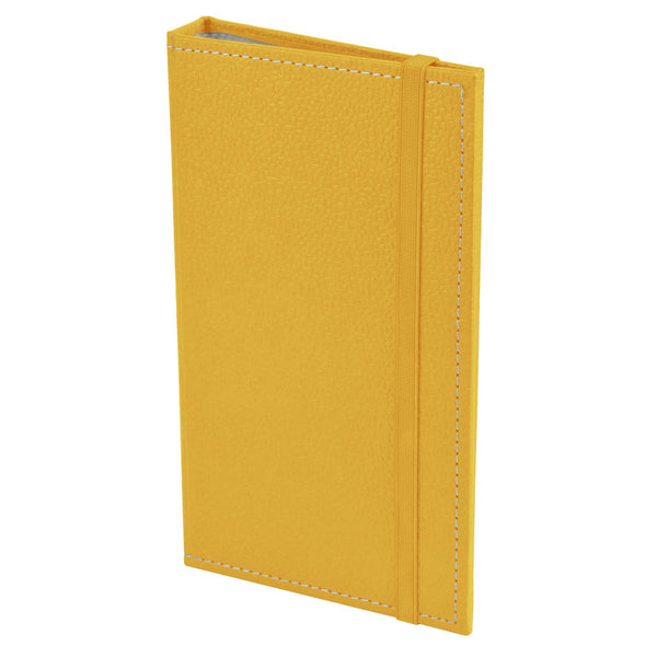 Ecoleatherette Visiting Card Holder Book (3VCB.Yellow)