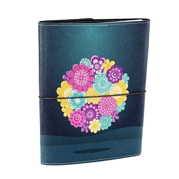 Ecoleatherette A-5 Printed Soft Cover Notebook (DJA5.5041)