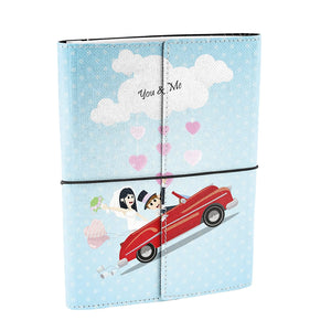 Ecoleatherette A-5 Printed Soft Cover Notebook (DJA5.5044)