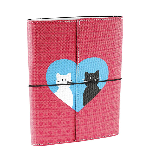 Ecoleatherette A-5 Printed Soft Cover Notebook (DJA5.5045)