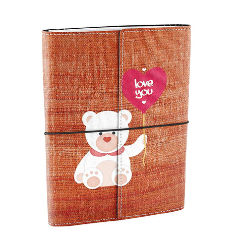 Ecoleatherette A-5 Printed Soft Cover Notebook (DJA5.5046)