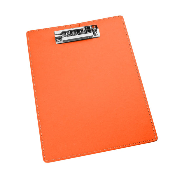 Ecoleatherette Executive A-4 Size Exam Board Clip Board (A4CB.B.Orange)