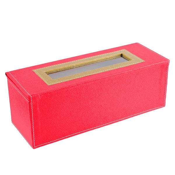 Ecoleatherette 1 Rod Bangle Box (BB1R.D.Pink)
