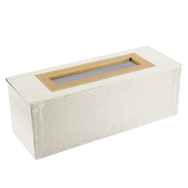 Ecoleatherette 1 Rod Bangle Box (BB1R.Pearl)