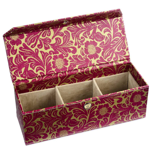 Ecoleatherette 3 Partition Bangle Box (BB3P.011)