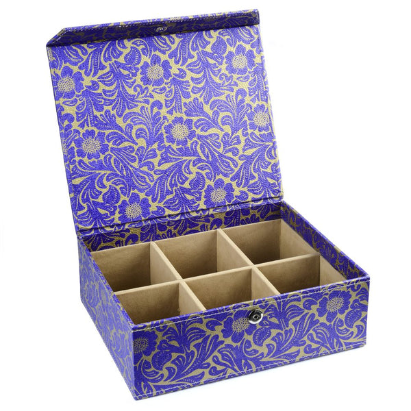 Ecoleatherette 6 Partition Bangle Box (BB6P.001)