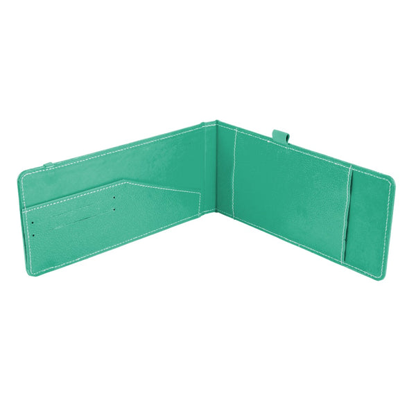 Ecoleatherette Cheque Book Holder (CQBH.A.Green)