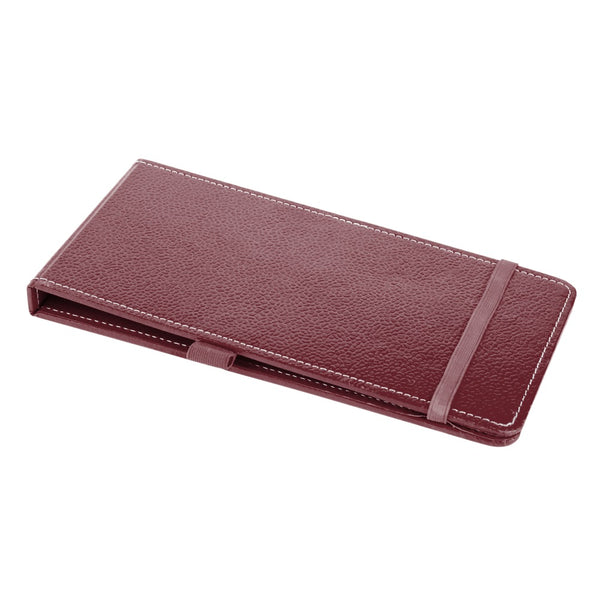 Ecoleatherette Cheque Book Holder (CQBH.Cherry)