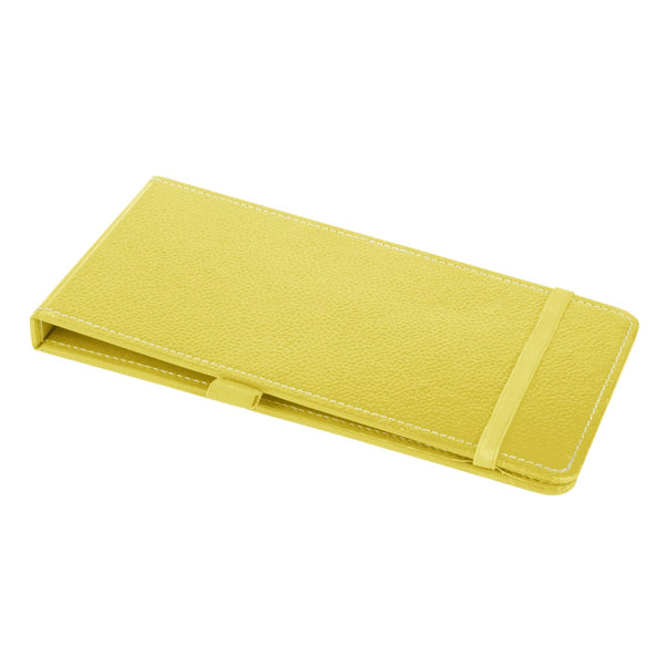 Ecoleatherette Cheque Book Holder (CQBH.Yellow)