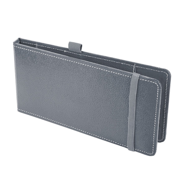 Ecoleatherette Cheque Book Holder (CQBH.Grey)