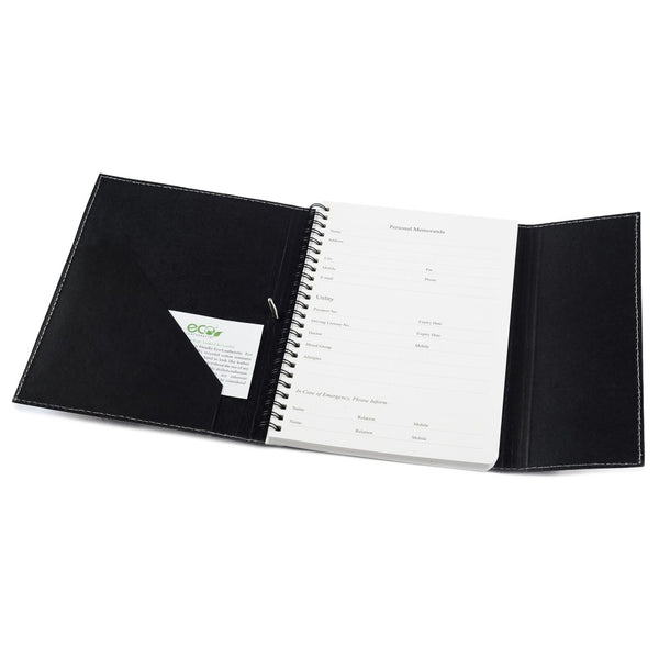 Ecoleatherette A-5 Printed Soft Cover Notebook (DJA5.5011)