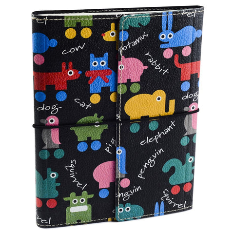 Ecoleatherette A-5 Printed Soft Cover Notebook (DJA5.5015)
