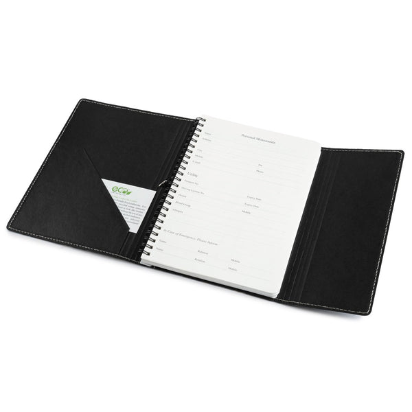 Ecoleatherette A-5 Printed Soft Cover Notebook (DJA5.5015)