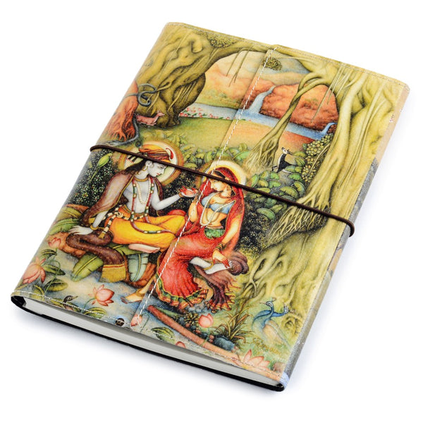 Ecoleatherette A-5 Printed Soft Cover Notebook (DJA5.5016)