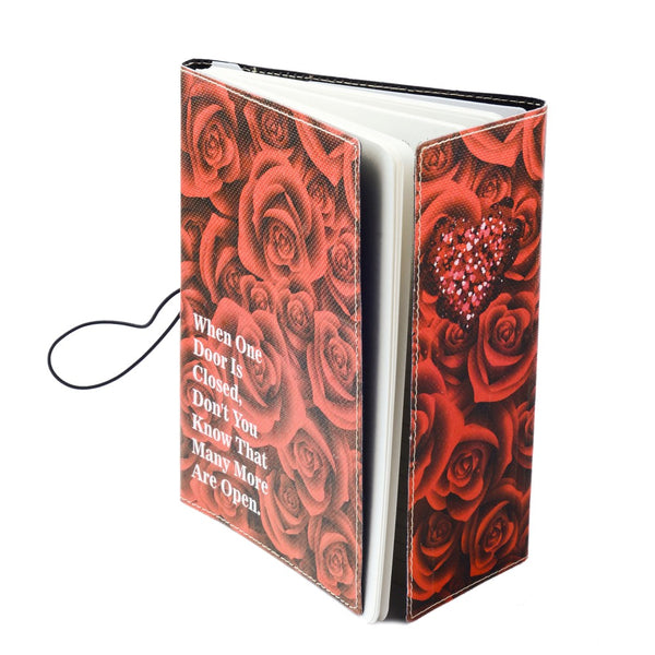 Ecoleatherette A-5 Printed Soft Cover Notebook (DJA5.5017)