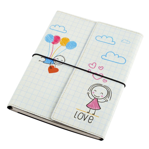 Ecoleatherette A-5 Printed Soft Cover Notebook (DJA5.5018)