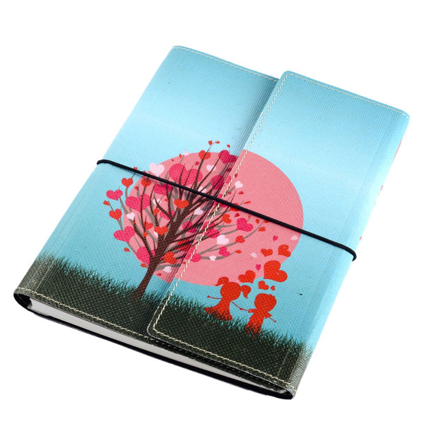 Ecoleatherette A-5 Printed Soft Cover Notebook (DJA5.5020)