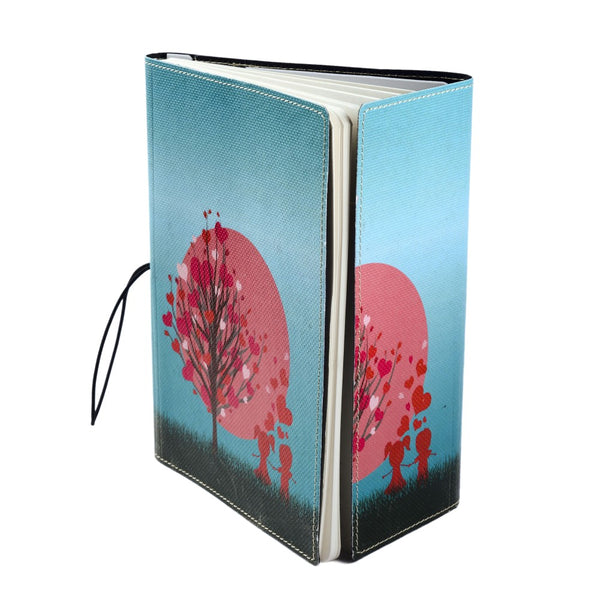 Ecoleatherette A-5 Printed Soft Cover Notebook (DJA5.5020)