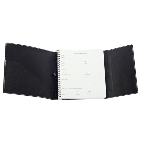 Ecoleatherette A-5 Printed Soft Cover Notebook (DJA5.5025)