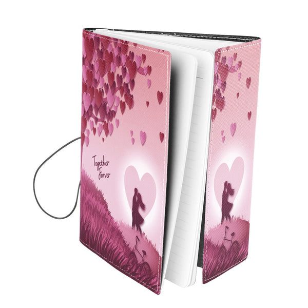 Ecoleatherette A-5 Printed Soft Cover Notebook (DJA5.5040)