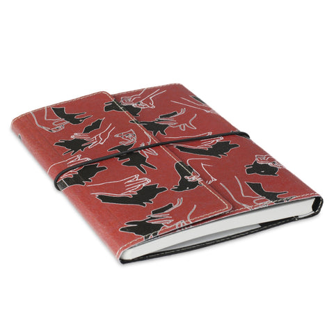 Ecoleatherette A-5 Printed Soft Cover Notebook (DJA5.5005)