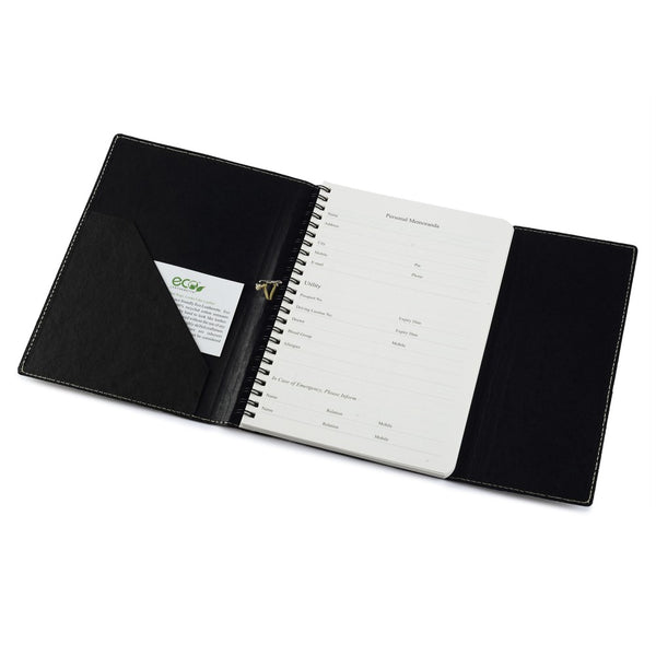 Ecoleatherette A-5 Printed Soft Cover Notebook (DJA5.5006)