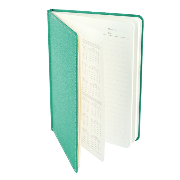 Ecoleatherette A-5 Hard Cover Notebook (HCJA5.A.Green)