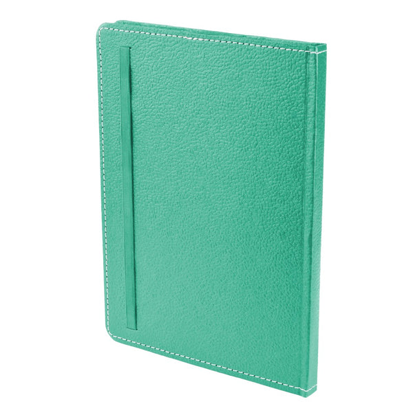 Ecoleatherette A-5 Hard Cover Notebook (HCJA5.A.Green)