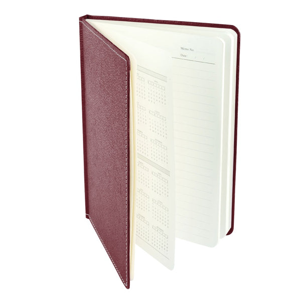 Ecoleatherette A-5 Hard Cover Notebook (HCJA5.Cherry)