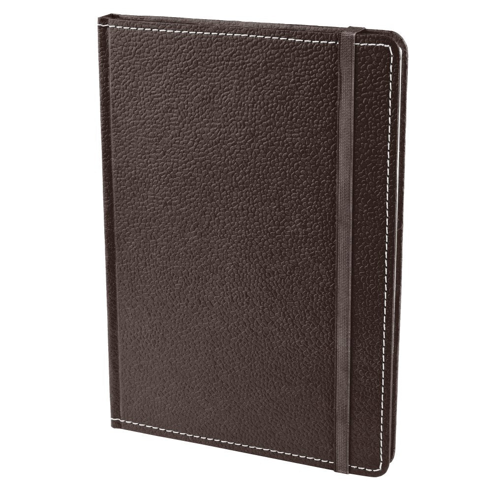 Ecoleatherette A-5 Hard Cover Notebook (HCJA5.Chocolate)