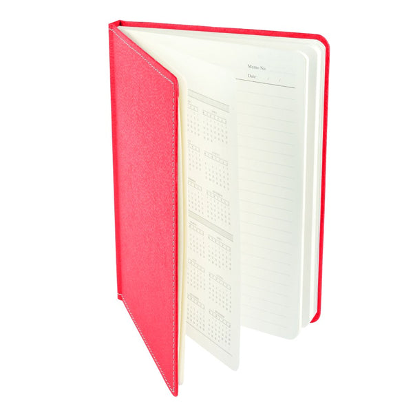 Ecoleatherette A-5 Hard Cover Notebook (HCJA5.D.Pink)