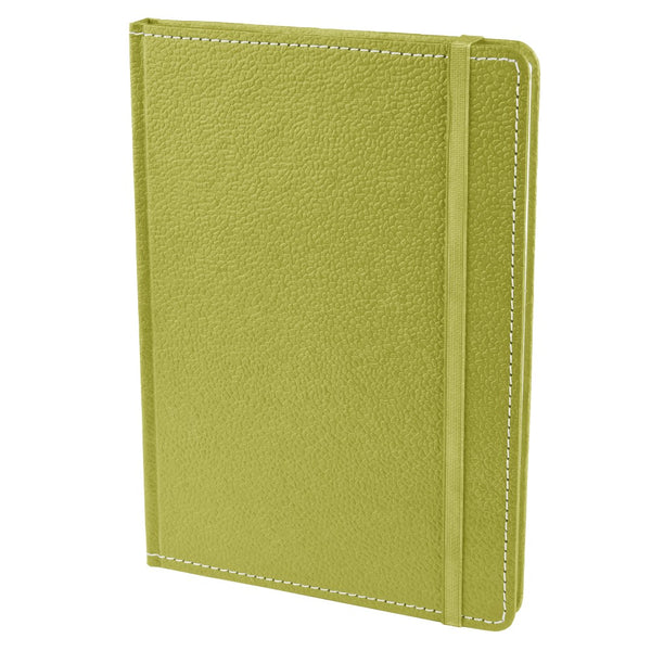 Ecoleatherette A-5 Hard Cover Notebook (HCJA5.L.Green)