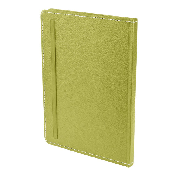 Ecoleatherette A-5 Hard Cover Notebook (HCJA5.L.Green)