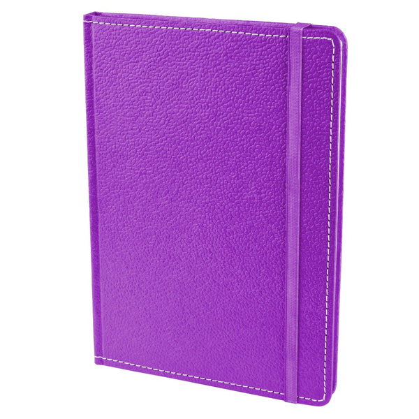 Ecoleatherette A-5 Hard Cover Notebook (HCJA5.Lilac)