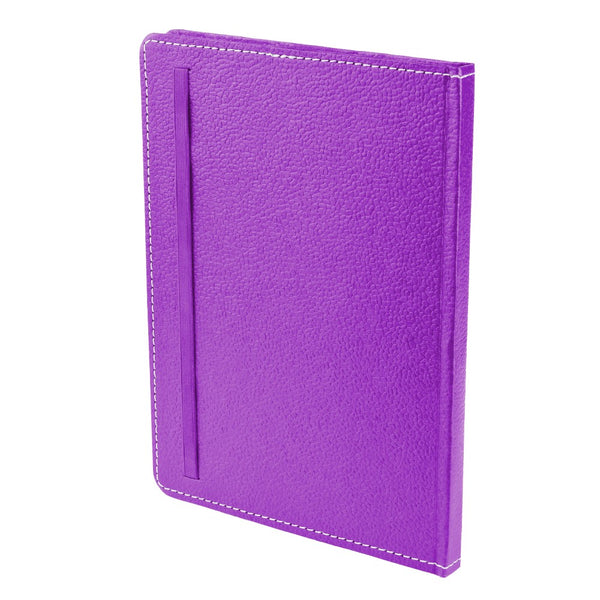 Ecoleatherette A-5 Hard Cover Notebook (HCJA5.Lilac)