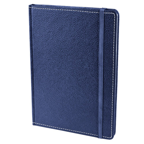 Ecoleatherette A-5 Hard Cover Notebook (HCJA5.N.Blue)