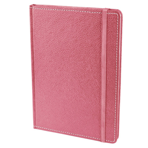 Ecoleatherette A-5 Hard Cover Notebook (HCJA5.Pink)