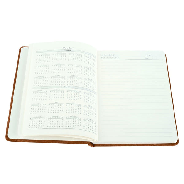 Ecoleatherette A-5 Hard Cover Notebook (HCJA5.Copper)