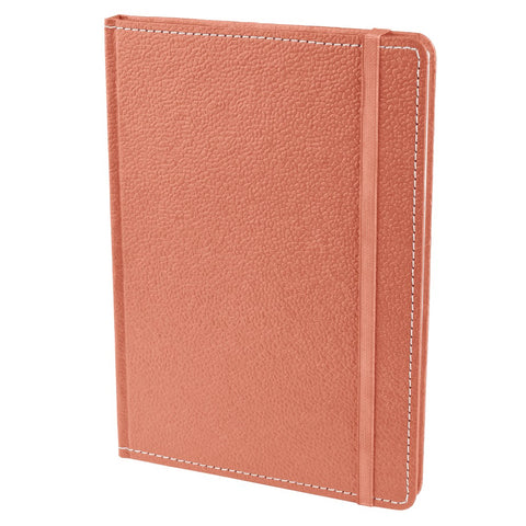 Ecoleatherette A-5 Hard Cover Notebook (HCJA5.S.Coral)