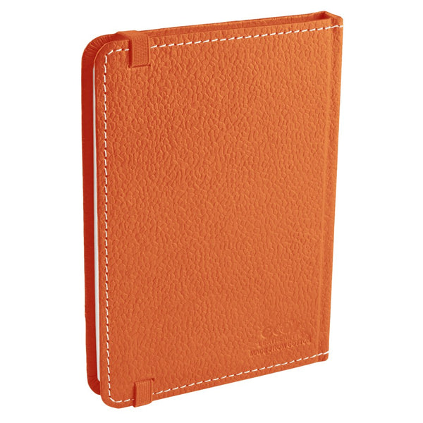 Ecoleatherette A-6 Hard Cover Notebook (HCJA6.B.Orange)