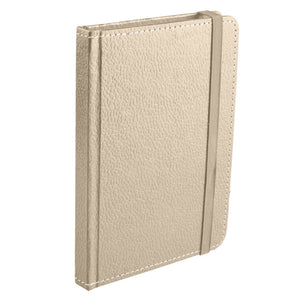 Ecoleatherette A-6 Hard Cover Notebook (HCJA6.Beige)