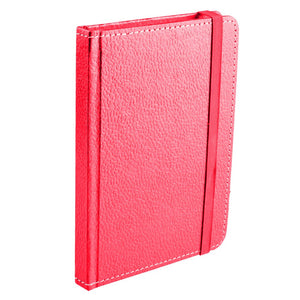 Ecoleatherette A-6 Hard Cover Notebook (HCJA6.D.Pink)