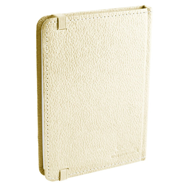 Ecoleatherette A-6 Hard Cover Notebook (HCJA6.Pearl)