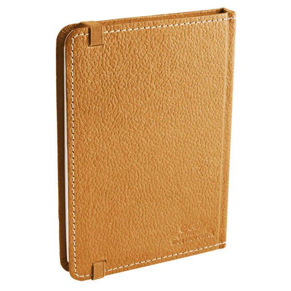 Ecoleatherette A-6 Hard Cover Notebook (HCJA6.R.Gold)