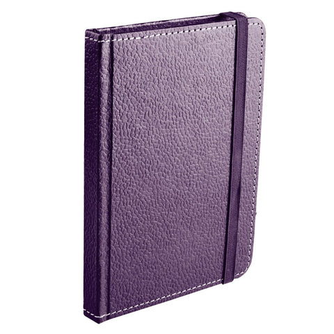 Ecoleatherette A-6 Hard Cover Notebook (HCJA6.Wine)
