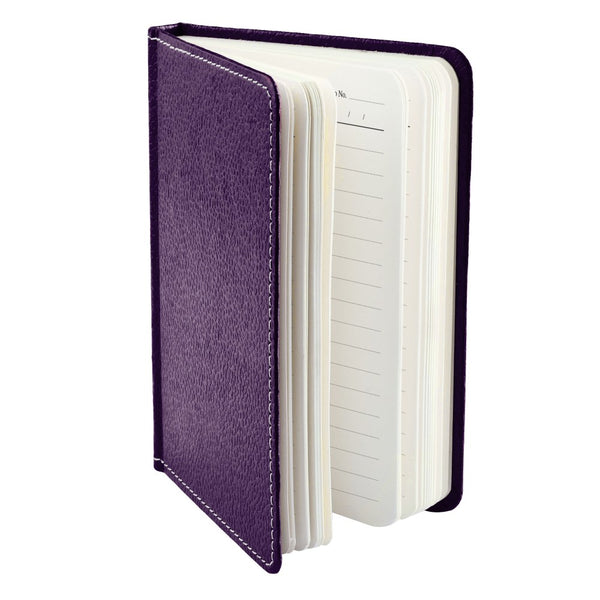 Ecoleatherette A-6 Hard Cover Notebook (HCJA6.Wine)